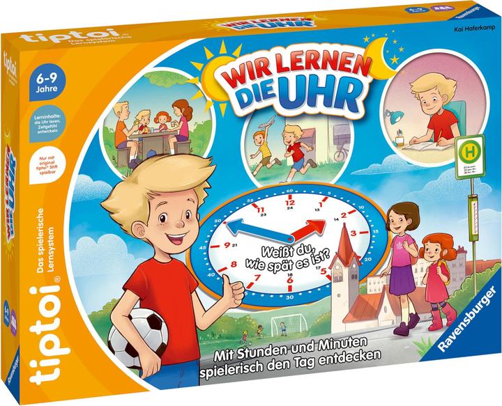 Produktbild tiptoi Wir lernen die Uhr (Deutsch)