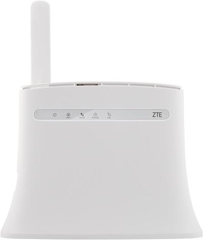 Produktbild ZTE MF283V WLAN-Router Einzelband (2,4GHz) 4G Weiss