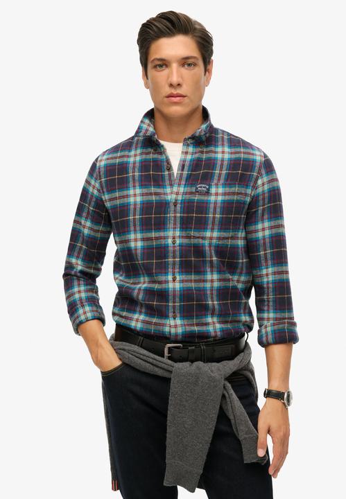 Immagine prodotto Superdry Langärmeliges Holzfällerhemd aus Baumwolle (M)