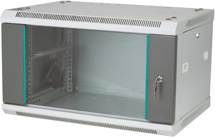 Actual product image Alantec SW-6U-600-450-N-DSJ-OP-RP-B-S Rack Wall Mounted Shelf Stainless Steel (6 RU, 19 inch rack)