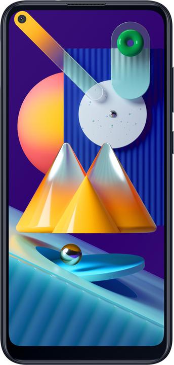 Actual product image Samsung Galaxy M11 EU (3 GB, Black, 6.40", Dual SIM, 13 Mpx, 4G)