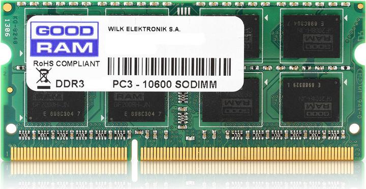 Actual product image Goodram PC3-10600 memory module GB DDR3 (3840 GB, M.2)
