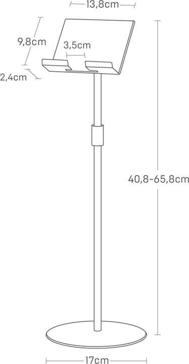 Produktbild Yamazaki Höhenverstellbarer Tablet-Ständer SMART