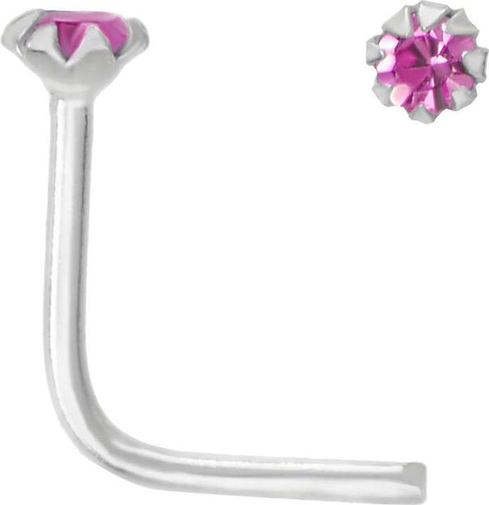 Immagine prodotto Bijouteria Piercing per naso (Argento 925, Vetro (di orologio))