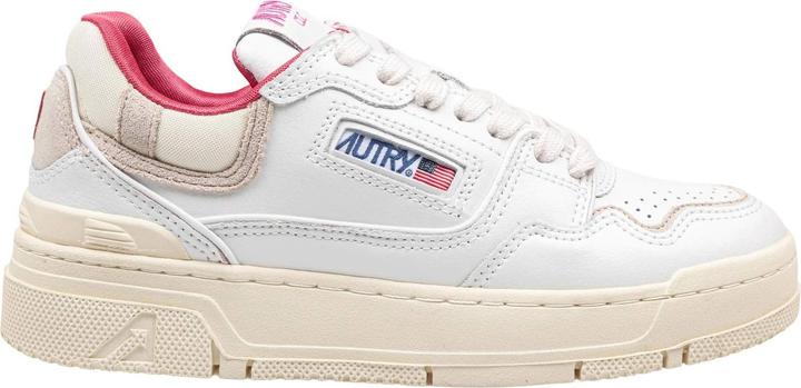 Actual product image Autry sneakers clc low in leather color white (38)