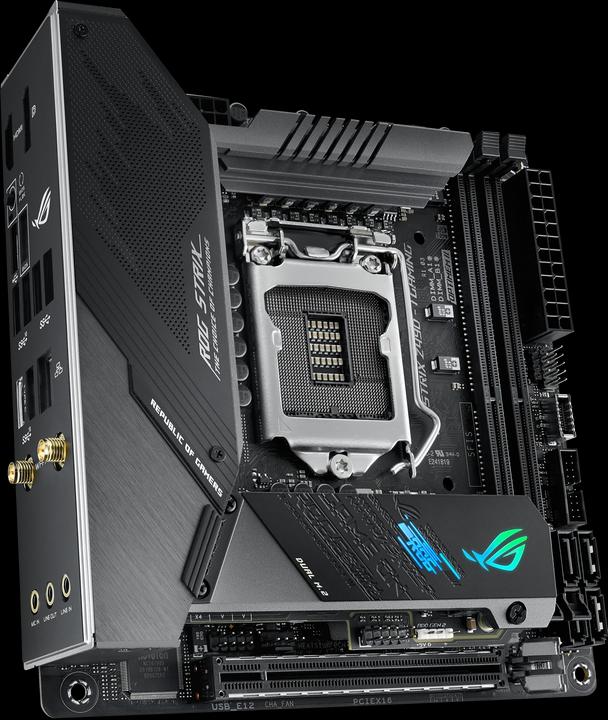 Image du produit ASUS ROG Strix Z490-I Jeux (LGA 1200, Intel Z490, Mini-ITX)