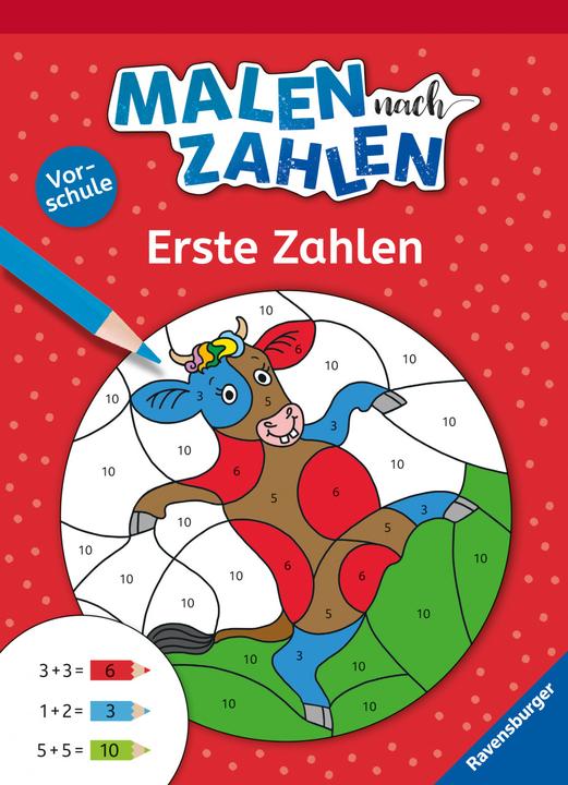 Produktbild Ravensburger Malen nach Zahlen, Vorschule: Erste Zahlen