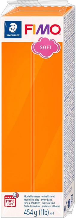 Actual product image Fimo Mod.masse soft tangerine