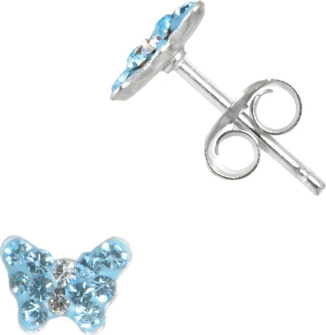 Bijouteria Kinder Ohrringe (Silber 925, Kristall)