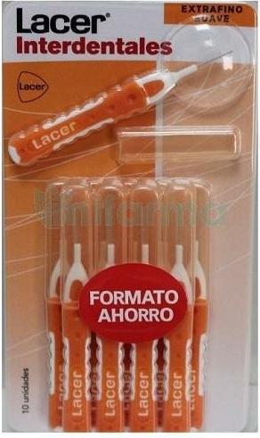 Actual product image Lacer Interdental brushes Extra Fine Soft 9 pieces (9 x)
