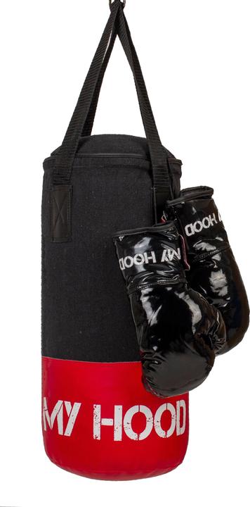 Image du produit Euro Play My Hood - Sac de boxe avec gants 4 kg, 4-10 ans (201042) (22 cm, 4 kg)