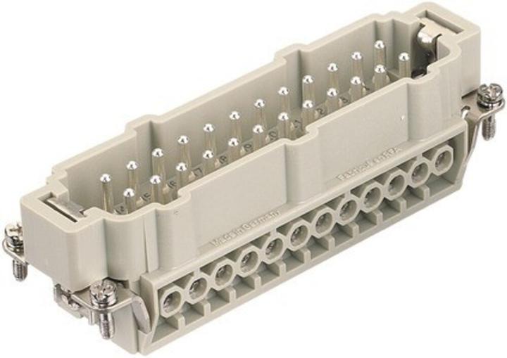 Image du produit Harting Connecteur HAN E, insert type 24Connecteur à poignée Borne à vis max 2,5mm2, 16A24 pôles