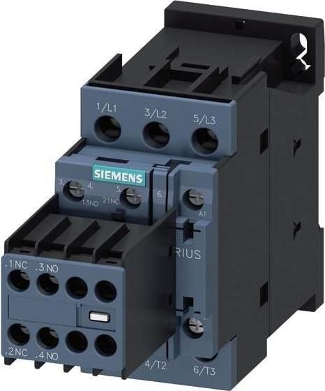 Actual product image Siemens Power contactor 11kW 3S 110VAC 25A 3RT2026-1AF04
