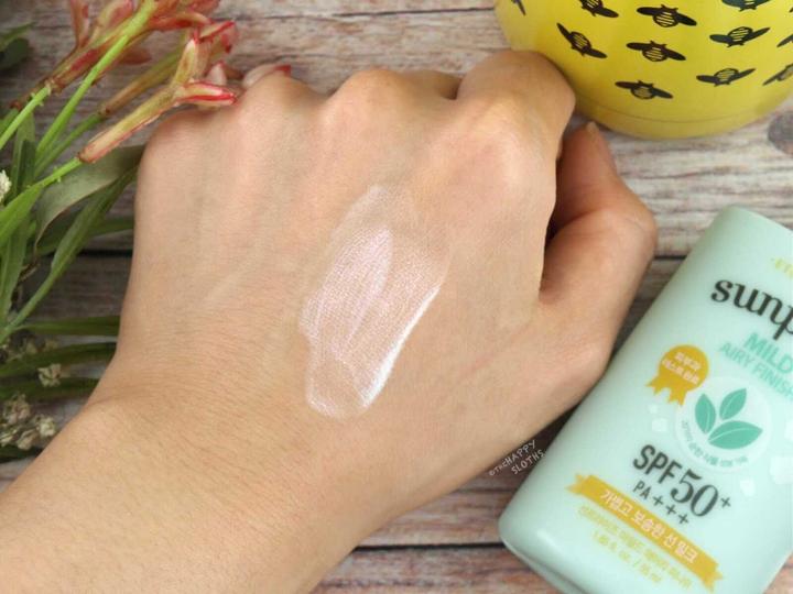 Immagine prodotto Etude House Finitura Sunprise Mild Airy (Latte solare, SPF 50+, 55 ml)