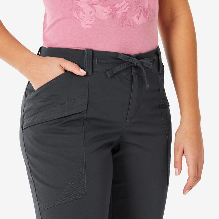 Actual product image Quechua Wanderhose Damen Regular - NH500 grau (Frequency band 38 (2600 MHz))
