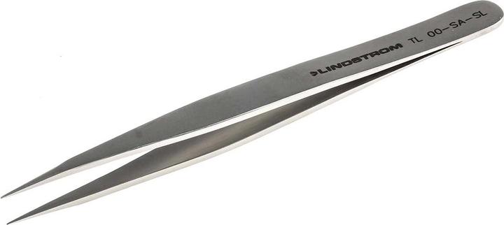Bahco Hochpräzisionspinzette aus Edelstahl Typ 00 mit dicken und starken Spitzen, 120mm