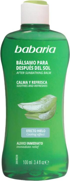 Actual product image Babaria After Sun Balm Ice Effect Aloe 100 Ml (100 ml, After Sun Balm)