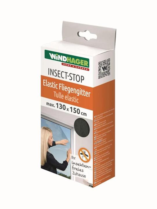 Produktbild Windhager Elastic Fliegengitter (130 x 150 cm)