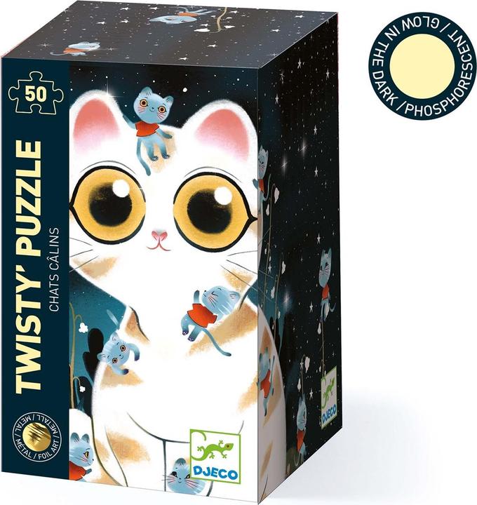 Immagine prodotto Djeco Gatto Twisty Puzzle (50 pezzi)