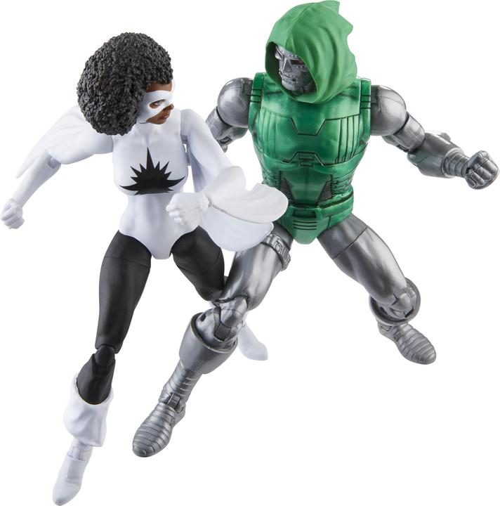 Immagine prodotto Hasbro Statuette Avengers Marvel Legends Capitan Marvel vs. Dottor Destino 15 cm