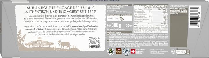 Produktbild Cailler Tafelschokolade Crémant Dunkel 300 g (315 g)