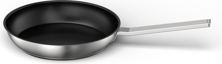 Siemens Pfanne, ⌀ 22 cm, non-stick, Edelstahl, HZ9CF280 (28 cm, Bratpfanne, Edelstahl)