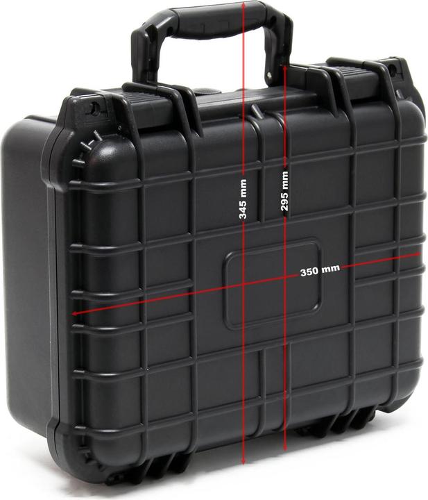 Actual product image Wiltec Protective equipment case Camera Hard Case Box M 35x29.5x15cm