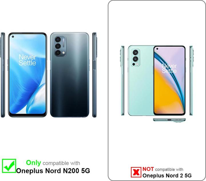Image du produit Cadorabo Coque pour OnePlus Nord N200 5G universel avec Clip (OnePlus Nord N200 5G)
