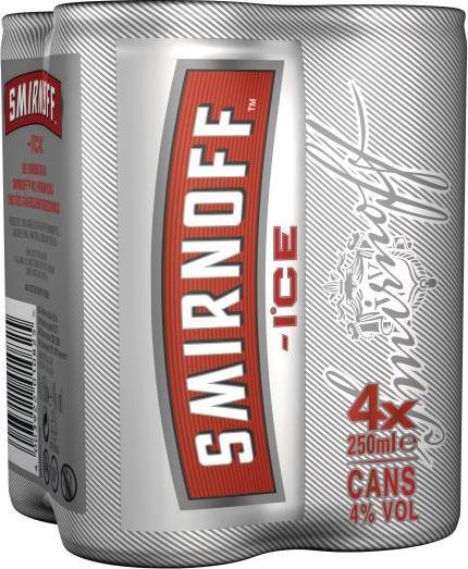 Actual product image Smirnoff Ice (1 x 25 cl)