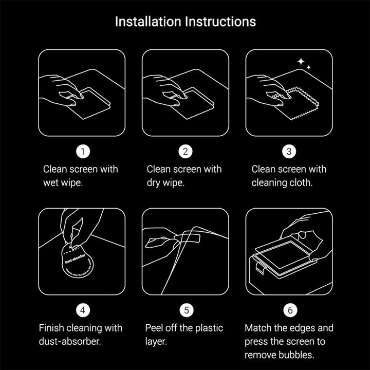 Actual product image SmallRig 3461 Screen Protector Film for Panasonic LUMIX GH6 (Screen protector)
