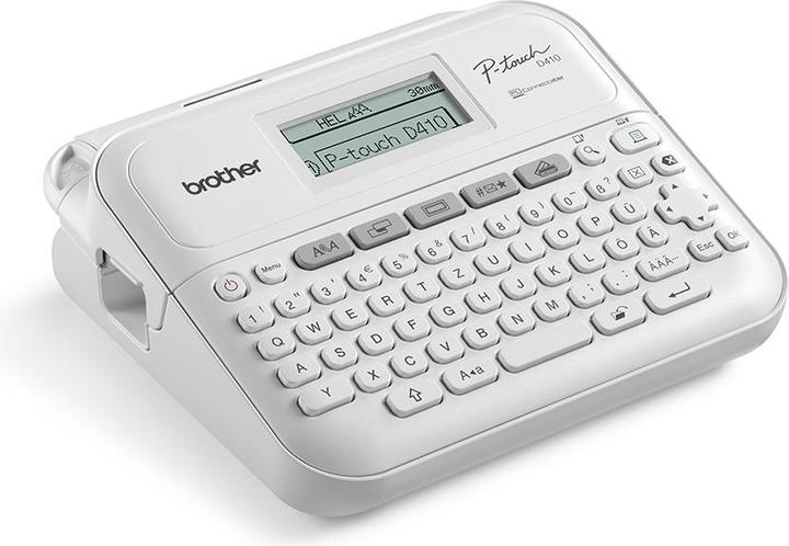 Produktbild Brother Etiquetadora - Rotuladora Electrónica De Sobremesa Pt-D410 (32400 dpi)