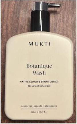 Produktbild Mukti Botanique Hand & Body Wash with Native Lemon and Snowflower Organic Ingredients