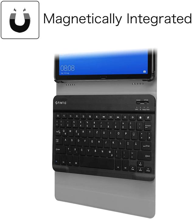 Produktbild Fintie Tastatur Hülle für Huawei MediaPad M5 Lite 10.1 Zoll, Rosegold