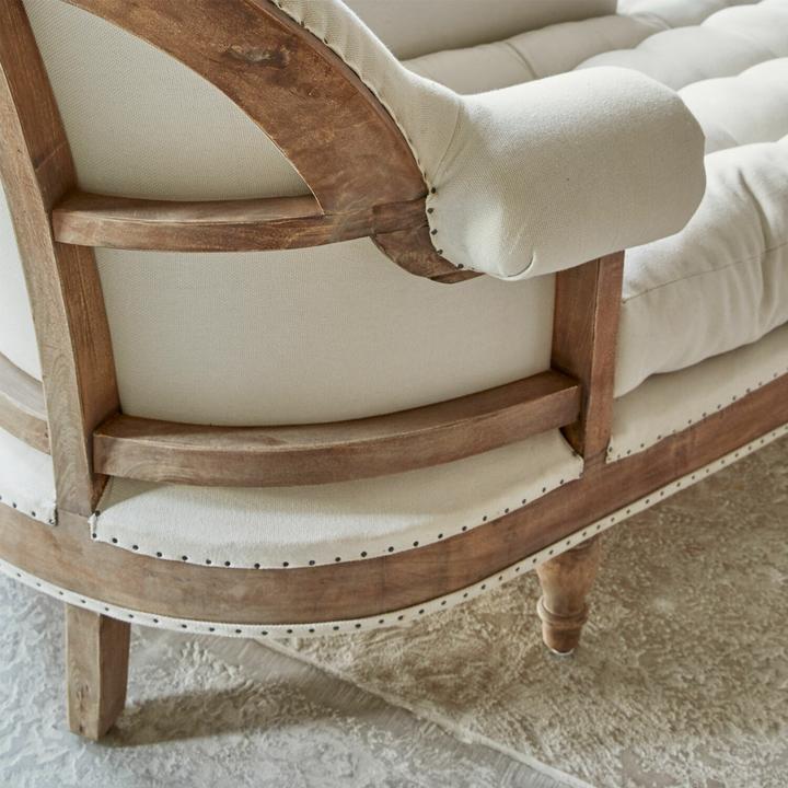 Image du produit Loberon Chaise longue Queyranne beige