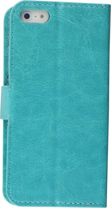 Image du produit PhoneLook Fourre Premium Flip Turquoise (Apple iPhone 5)
