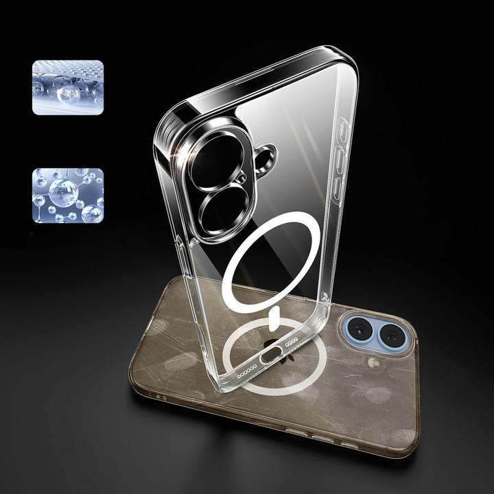 Image du produit Ugreen Classy Clear Étui magnétique pour iPhone 16 - Transparent (Apple iPhone 16)