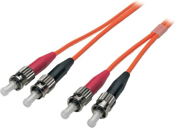 Produktbild EFB Elektronik Duplex Jumper ST/ST 50/125µ,0,5 Meter, ECOFIBER,OM2,LSZH (O6013.0,50) (S/FTP, CAT7a, 0.50 m)