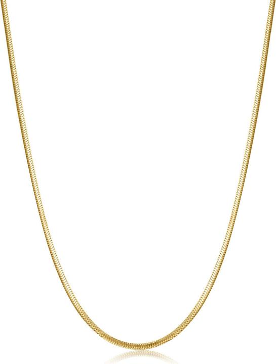 Ania Haie Halskette Snake Chain 925 Sterling Silber (925er Silber, 38 cm)