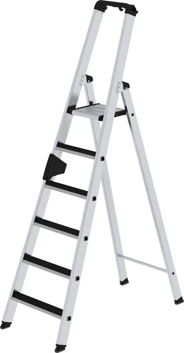 Image du produit Munk Escabeau à marches accessible d'un côté avec clip-step 6 marches (Échelle deux plans, 340 cm)