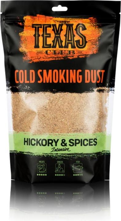 Image du produit Texas Poussière de fumage à froid Hickory & Epices 0,5kg