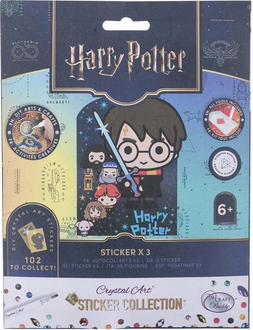 Craft Buddy Harry Potter Crystal Art Sticker Pack