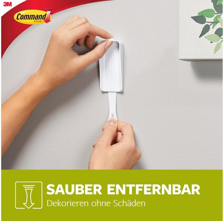 Produktbild 3M Command Klebepad Command XL 2 kg, 5 Stück, Weiss