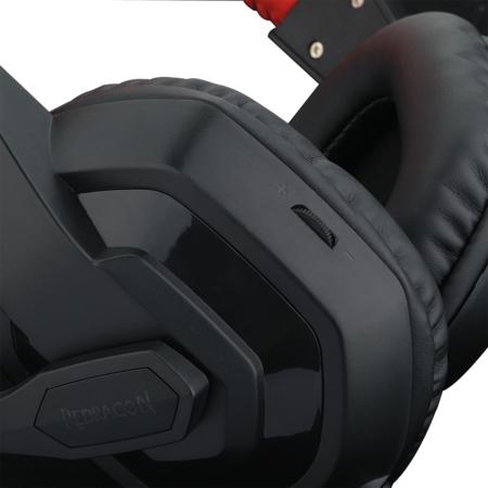 Image du produit Redragon Casque/écouteur H120 Bandeau filaire Gaming Noir, Rouge (Filaire)