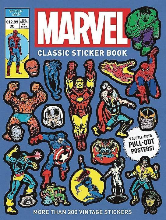 Pokémon Marvel Classic Sticker Book