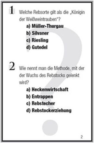 Actual product image World of wines - The little wine quiz (German)