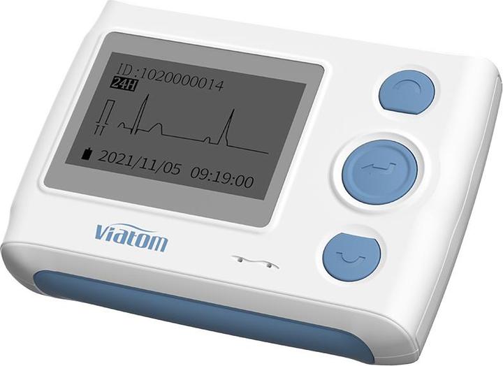 Actual product image ViatomTech TH12 Wearable 12-Lead holter with AI analysis