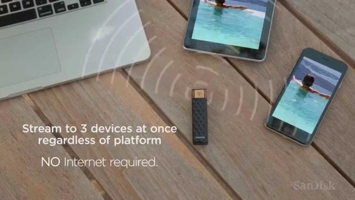 Produktbild SanDisk Connect Wireless Drive (128 GB)