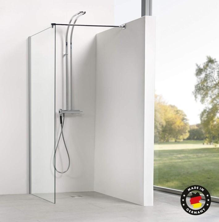 Actual product image Dusbad Shower enclosure Vital 8 side panel Walk in Solo shower enclosure (110 cm, 203 cm)