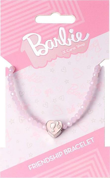 Actual product image Barbie Beaded Charm Bracelet (20 cm, 100% synthetic material)
