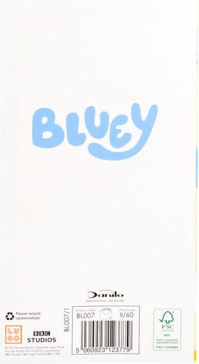 Immagine prodotto Bluey Biglietto di compleanno Carta Let's Have Fun (1 pz.)